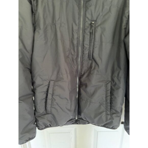 Free Country Black Full Zip Long Sleeve Jacket Large Tall Lightweight Winter - Picture 3 of 8